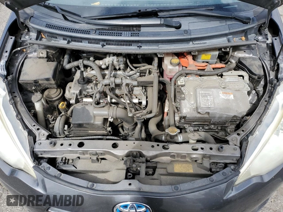 2013 Toyota Prius One with VIN JTDKDTB31D1547008, listed as a Copart auction lot 55497505 with 119,285 mi miles and Clean Title. Bid and sale history available at DreamBid. Image 11.