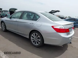 2013 Honda Accord Sport with VIN 1HGCR2F52DA064088, listed as a IAAI auction lot 40659913 with 109,325 mi miles and . Bid and sale history available at DreamBid. Image 3.