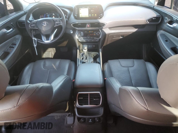 2019 Hyundai Santa Fe Ultimate with VIN 5NMS5CAA2KH059265, listed as a Copart auction lot 48357665 with 5,312 mi miles and Salvage Title. Bid and sale history available at carsss.com. Image 8.