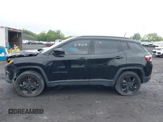 2021 Jeep Compass Latitude with VIN 3C4NJDBB6MT590092, listed as a IAAI auction lot 42351097 with 72,428 mi miles and . Bid and sale history available at DreamBid. Image 14.