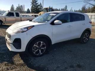 2020 Kia Sportage LX with VIN KNDPM3AC1L7713336, listed as a Copart auction lot 42333725 with 89,657 mi miles and Salvage Title. Bid and sale history available at DreamBid. Image 1.