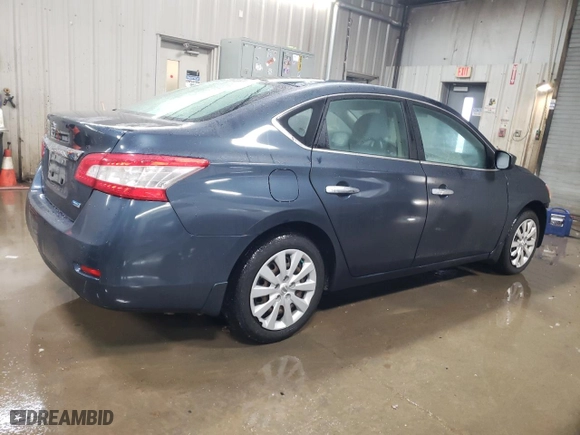 2013 Nissan Sentra SR with VIN 3N1AB7AP2DL744830, listed as a Copart auction lot 45310805 with 118,891 mi miles and Salvage Title. Bid and sale history available at carsss.com. Image 3.