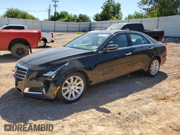 2016 Cadillac CTS RWD with VIN 1G6AP5SX3G0157316, listed as a Copart auction lot 69514114 with 77,934 mi miles and Salvage title. Bid and sale history available at DreamBid. Image 1.