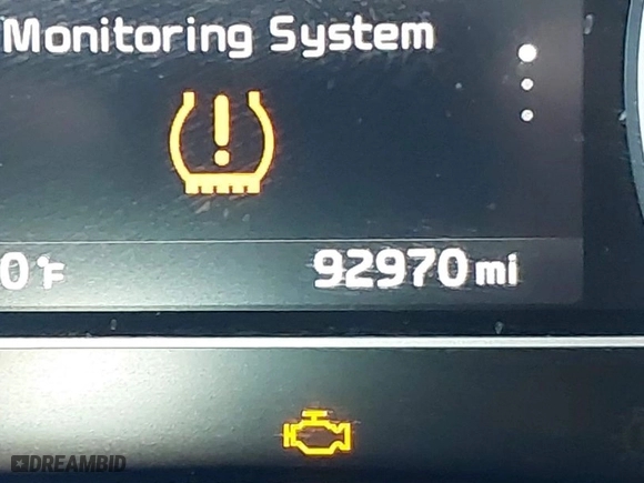 2019 Kia Niro LX with VIN KNDCB3LC2K5244348, listed as a IAAI auction lot 41603924 with 92,970 mi miles. Bid and sale history available at carsss.com. Image 15.