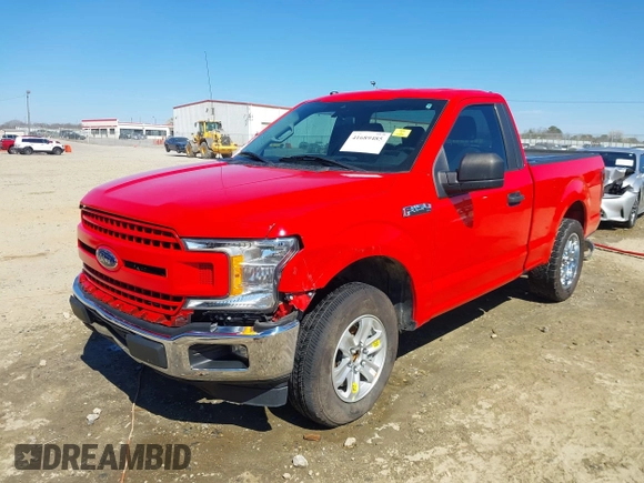 2019 Ford F-150 XL with VIN 1FTMF1CB6KKC92330, listed as a IAAI auction lot 41689485 with 108,653 mi miles. Bid and sale history available at carsss.com. Image 6.