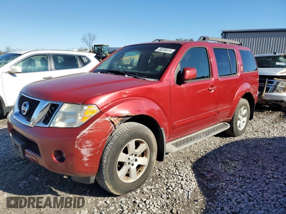 2009 Nissan Pathfinder S with VIN 5N1AR18B29C613850, listed as a Copart auction lot 38259414 with 120,669 mi miles and Clean Title. Bid and sale history available at carsss.com. Image 1.