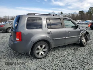 2012 Honda Pilot Touring with VIN 5FNYF3H90CB029042, listed as a Copart auction lot 46757515 with 249,151 mi miles and Salvage Title. Bid and sale history available at carsss.com. Image 3.