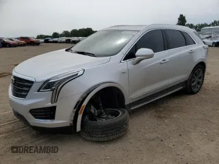 2019 Cadillac XT5 Luxury AWD with VIN 1GYKNDRS9KZ282251, listed as a Copart auction lot 60353915 with 71,914 mi miles and Salvage title. Bid and sale history available at DreamBid. Image 1.