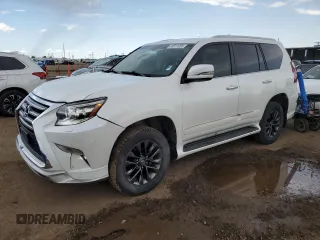 2017 Lexus GX 460 z VIN JTJBM7FX3H5155745, wystawiony jako Copart lot #59311655 z przebiegiem 132 548 mil mil oraz Czysty tytuł • Clean title. Historia ofert i sprzedaży dostępna na DreamBid. Obrazek 1.