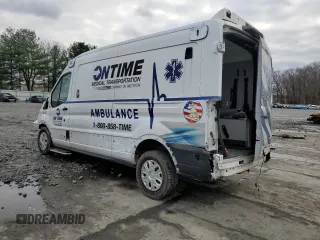 2019 Ford Transit with VIN 1FDYR2CM8KKB86523, listed as a Copart auction lot 80925903 with Not Provided miles and Salvage Title. Bid and sale history available at DreamBid. Image 2.