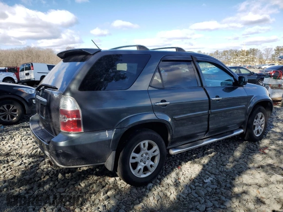 2004 Acura MDX Touring Pkg RES w/Nav with VIN 2HNYD18914H545698, listed as a Copart auction lot 45726895 with 0 mi miles and Salvage Title. Bid and sale history available at carsss.com. Image 3.