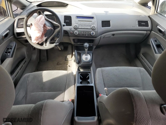 2011 Honda Civic Sdn DX-VP with VIN 2HGFA1F35BH510195, listed as a Copart auction lot 49741625 with 182,531 mi miles and Salvage Title. Bid and sale history available at carsss.com. Image 8.