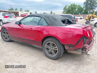 2012 Ford Mustang V6 with VIN 1ZVBP8EM5C5286673, listed as a IAAI auction lot 42172106 with 207,627 mi miles and . Bid and sale history available at DreamBid. Image 3.