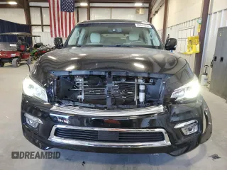 2017 Infiniti QX80 with VIN JN8AZ2NF7H9642780, listed as a Copart auction lot 69641934 with 183,704 mi miles and Salvage Title. Bid and sale history available at carsss.com. Image 5.