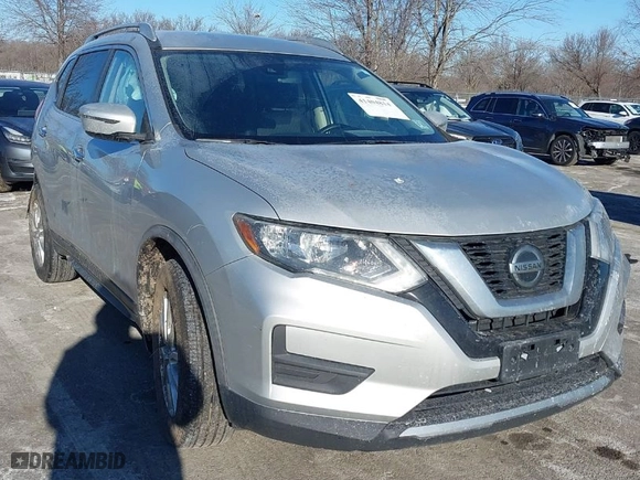 2020 Nissan Rogue SV with VIN JN8AT2MV8LW122088, listed as a IAAI auction lot 41404814 with 120,624 mi miles. Bid and sale history available at carsss.com. Image 1.
