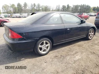 2005 Honda Civic Cpe LX with VIN 1HGEM22555L075234, listed as a Copart auction lot 53936455 with 143,062 mi miles and Clean Title. Bid and sale history available at carsss.com. Image 3.
