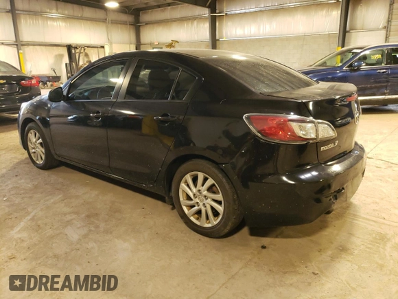 2012 Mazda 3 i Grand Touring with VIN JM1BL1W82C1542914, listed as a Copart auction lot 80790833 with 138,058 mi miles and Salvage Title. Bid and sale history available at DreamBid. Image 2.
