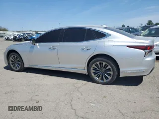 2018 Lexus LS with VIN JTHC51FFXJ5003460, listed as a Copart auction lot 53614785 with 156,282 mi miles and Clean Title. Bid and sale history available at carsss.com. Image 2.