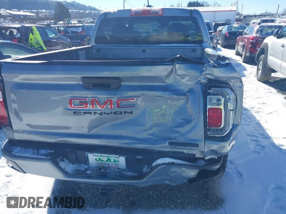 2024 GMC Canyon 2WD Elevation with VIN 1GTP5BEK9R1318857, listed as a IAAI auction lot 41280783 with 107 mi miles. Bid and sale history available at carsss.com. Image 6.