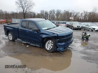 2019 Chevrolet Silverado 1500 Custom with VIN 1GCRYBEH5KZ407515, listed as a IAAI auction lot 41104512 with 68,765 mi miles and . Bid and sale history available at DreamBid. Image 1.