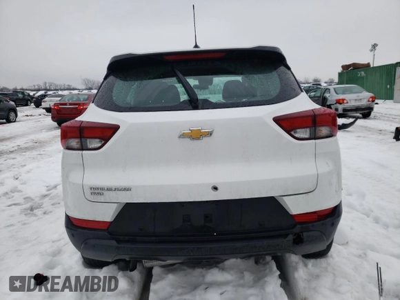 2021 Chevrolet TrailBlazer LS with VIN KL79MNSL1MB025805, listed as a Copart auction lot 38653644 with 41,539 mi miles and . Bid and sale history available at DreamBid. Image 6.