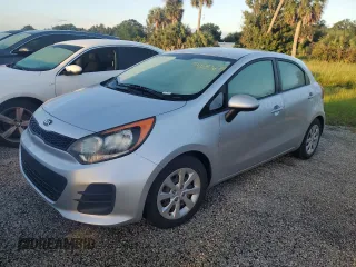 2016 Kia Rio LX with VIN KNADM5A35G6621492, listed as a Copart auction lot 74550634 with Not Provided miles and Non Repairable. Bid and sale history available at DreamBid. Image 1.