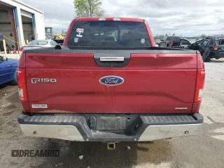 2016 Ford F-150 XLT with VIN 1FTEW1EF9GKD61944, listed as a Copart auction lot 53805495 with 233,579 mi miles and Salvage Title. Bid and sale history available at DreamBid. Image 6.