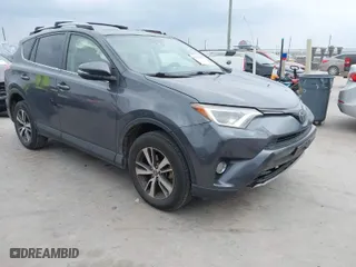2018 Toyota RAV4 XLE with VIN JTMWFREV4JD110397, listed as a IAAI auction lot 41703342 with NaN miles. Bid and sale history available at carsss.com. Image 1.
