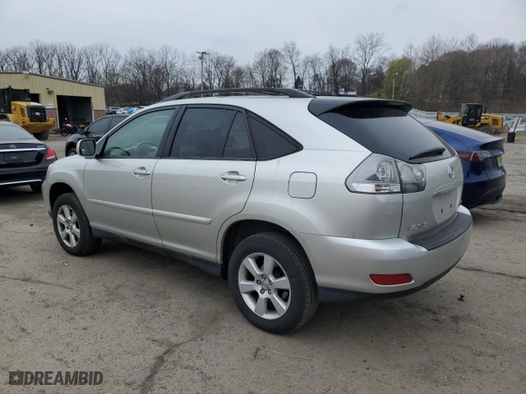 2004 Lexus RX 330 with VIN JTJHA31U440035243, listed as a Copart auction lot 52596485 with 263,358 mi miles and Salvage Title. Bid and sale history available at carsss.com. Image 2.