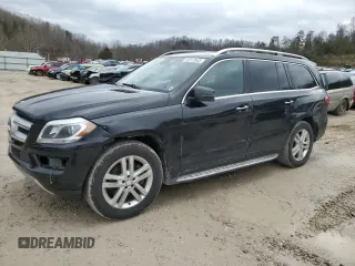 2015 Mercedes-Benz GL-Class GL 450 with VIN 4JGDF6EE3FA483957, listed as a Copart auction lot 82312843 with 110,427 mi miles. Bid and sale history available at carsss.com. Image 1.