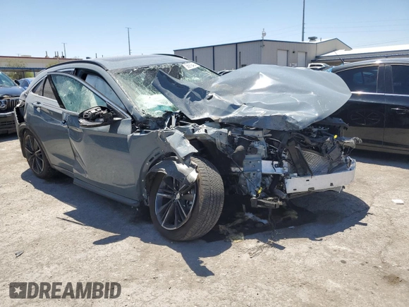 2024 Infiniti QX55 Luxe with VIN 3PCAJ5JR4RF103562, listed as a Copart auction lot 56916484 with Not Provided miles and Salvage Title. Bid and sale history available at DreamBid. Image 4.