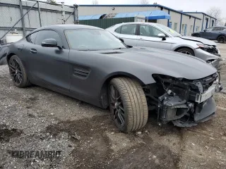 2016 Mercedes-Benz AMG GT S with VIN WDDYJ7JA9GA006390, listed as a Copart auction lot 84910144 with 54,370 mi miles and Salvage Title. Bid and sale history available at carsss.com. Image 4.