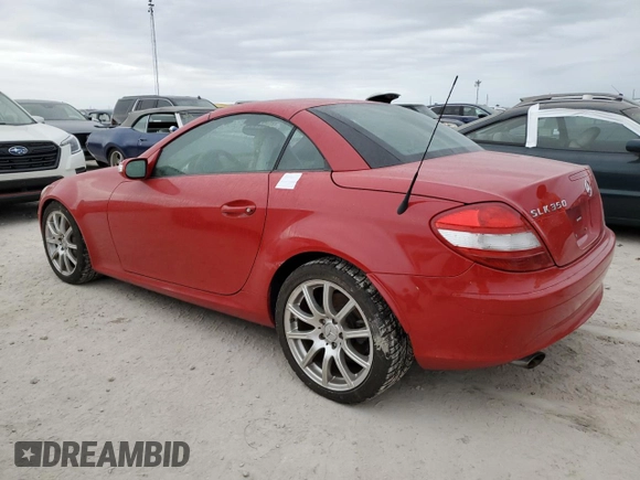 2005 Mercedes-Benz SLK-Class with VIN WDBWK56F45F061321, listed as a Copart auction lot 76955764 with Not Provided miles and Salvage Title. Bid and sale history available at carsss.com. Image 2.