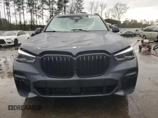 2022 BMW X5 sDrive40i with VIN 5UXCR4C02N9J24164, listed as a Copart auction lot 44761855 with 51,995 mi miles and Salvage Title. Bid and sale history available at carsss.com. Image 5.