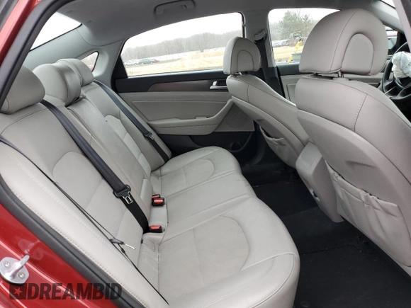 2015 Hyundai Sonata Sport with VIN 5NPE34AF8FH243834, listed as a Copart auction lot 48398125 with 108,535 mi miles and Salvage title. Bid and sale history available at DreamBid. Image 10.
