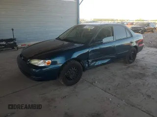 1998 Toyota Corolla VE with VIN 1NXBR18EXWZ089061, listed as a Copart auction lot 62730555 with 106,444 mi miles and Salvage title. Bid and sale history available at DreamBid. Image 1.