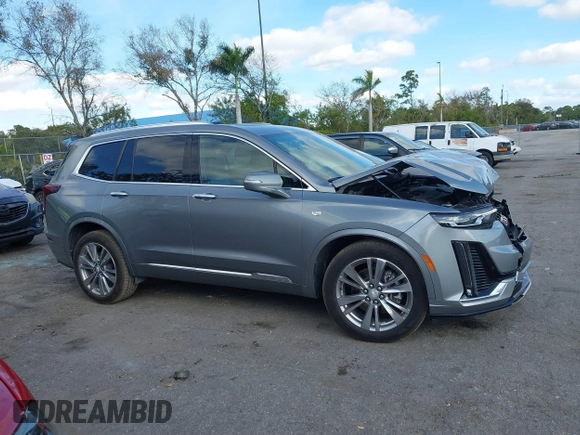 2023 Cadillac XT6 AWD Premium Luxury with VIN 1GYKPDRS0PZ158595, listed as a IAAI auction lot 41051122 with 39,653 mi miles and . Bid and sale history available at DreamBid. Image 13.