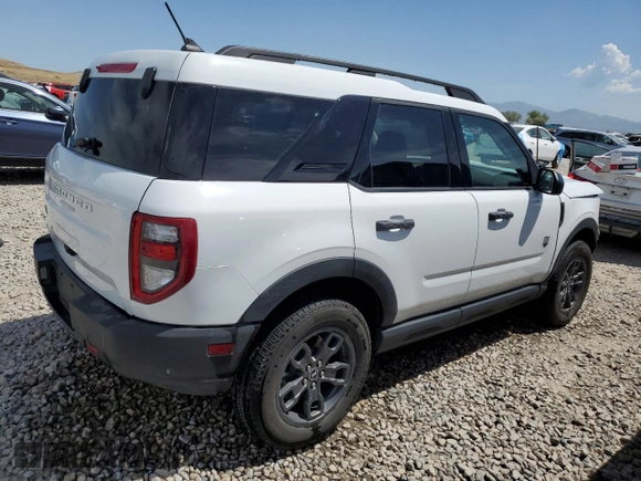 2024 Ford Bronco Sport Big Bend with VIN 3FMCR9B68RRE16976, listed as a Copart auction lot 58796635 with 5,815 mi miles and Salvage title. Bid and sale history available at DreamBid. Image 3.