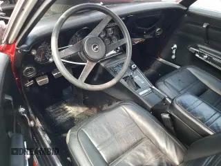 1976 Chevrolet Corvette with VIN 1Z37L6S438793, listed as a Copart auction lot 64010045 with 31,305 mi miles and Salvage title. Bid and sale history available at DreamBid. Image 8.