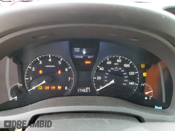 2010 Lexus RX 350 with VIN 2T2BK1BA7AC022286, listed as a Copart auction lot 54895215 with 174,651 mi miles and Salvage Title. Bid and sale history available at DreamBid. Image 9.