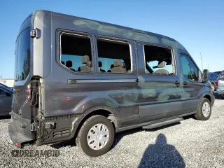 2015 Ford Transit Passenger XL with VIN 1FBAX2CGXFKA15126, listed as a Copart auction lot 84225534 with 134,178 mi miles and Salvage Title. Bid and sale history available at DreamBid. Image 3.