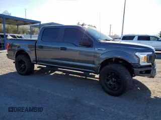 2020 Ford F-150 XL with VIN 1FTEW1EP2LFA94951, listed as a Copart auction lot 49684025 with 61,942 mi miles and Salvage Title. Bid and sale history available at carsss.com. Image 4.