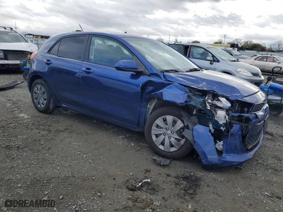 2020 Kia Rio 5-Door S with VIN 3KPA25AD8LE334107, listed as a Copart auction lot 49303895 with 45,617 mi miles and Salvage Title. Bid and sale history available at carsss.com. Image 4.
