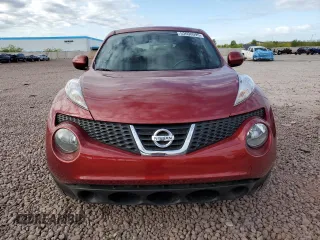 2014 Nissan Juke SV with VIN JN8AF5MR5ET358889, listed as a Copart auction lot 53698095 with 97,200 mi miles and Salvage Title. Bid and sale history available at carsss.com. Image 5.