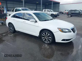 2014 Chrysler 200 Touring with VIN 1C3CCBBB8EN131898, listed as a IAAI auction lot 42009456 with 227,738 mi miles. Bid and sale history available at carsss.com. Image 1.