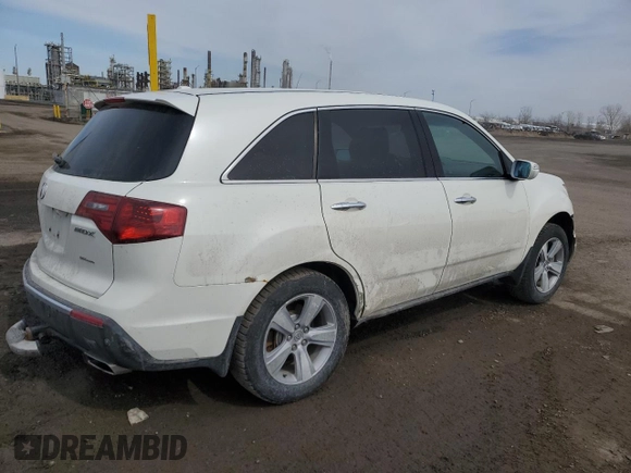 2012 Acura MDX Advance with VIN 2HNYD2H62CH001480, listed as a Copart auction lot 52713375 with 295,995 mi miles and Salvage title. Bid and sale history available at DreamBid. Image 3.