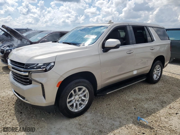 2023 Chevrolet Tahoe LT with VIN 1GNSCNKD8PR451817, listed as a Copart auction lot 73965724 with 0 mi miles and Non Repairable. Bid and sale history available at carsss.com. Image 1.