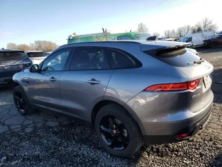 2020 Jaguar F-PACE 25t Premium with VIN SADCJ2FXXLA655019, listed as a Copart auction lot 83387044 with 59,975 mi miles and Salvage Title. Bid and sale history available at carsss.com. Image 2.