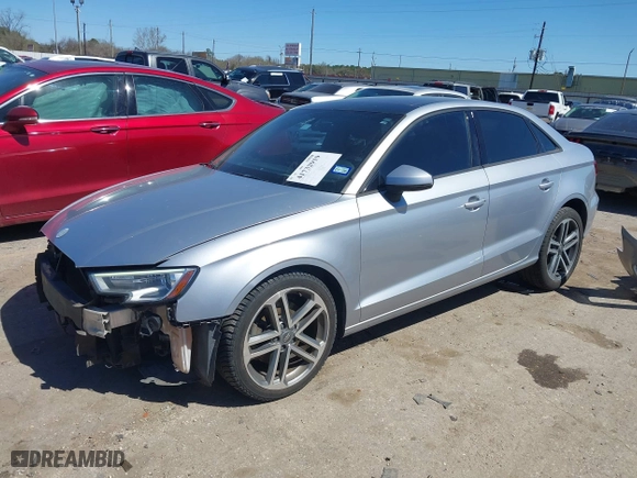 2017 Audi A3 Sedan Premium with VIN WAUAUGFF4H1054370, listed as a IAAI auction lot 41732919 with 95,204 mi miles. Bid and sale history available at carsss.com. Image 18.