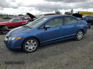 2006 Honda Civic LX z VIN 1HGFA16596L020451, wystawiony jako Copart lot #56678925 z przebiegiem 89 597 mil mil oraz Szkoda całkowita • Salvage title. Historia ofert i sprzedaży dostępna na DreamBid. Obrazek 1.